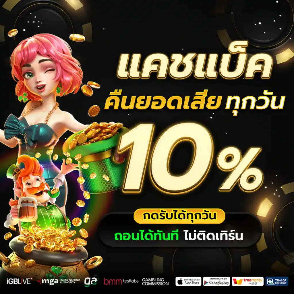 โปรโมชั่นคืนยอดเสีย10% by KINGONE68